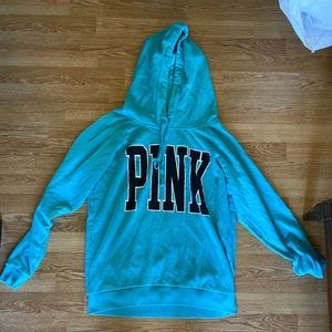 VS Pink hoodie. Medium. Over-sized. Tunic length